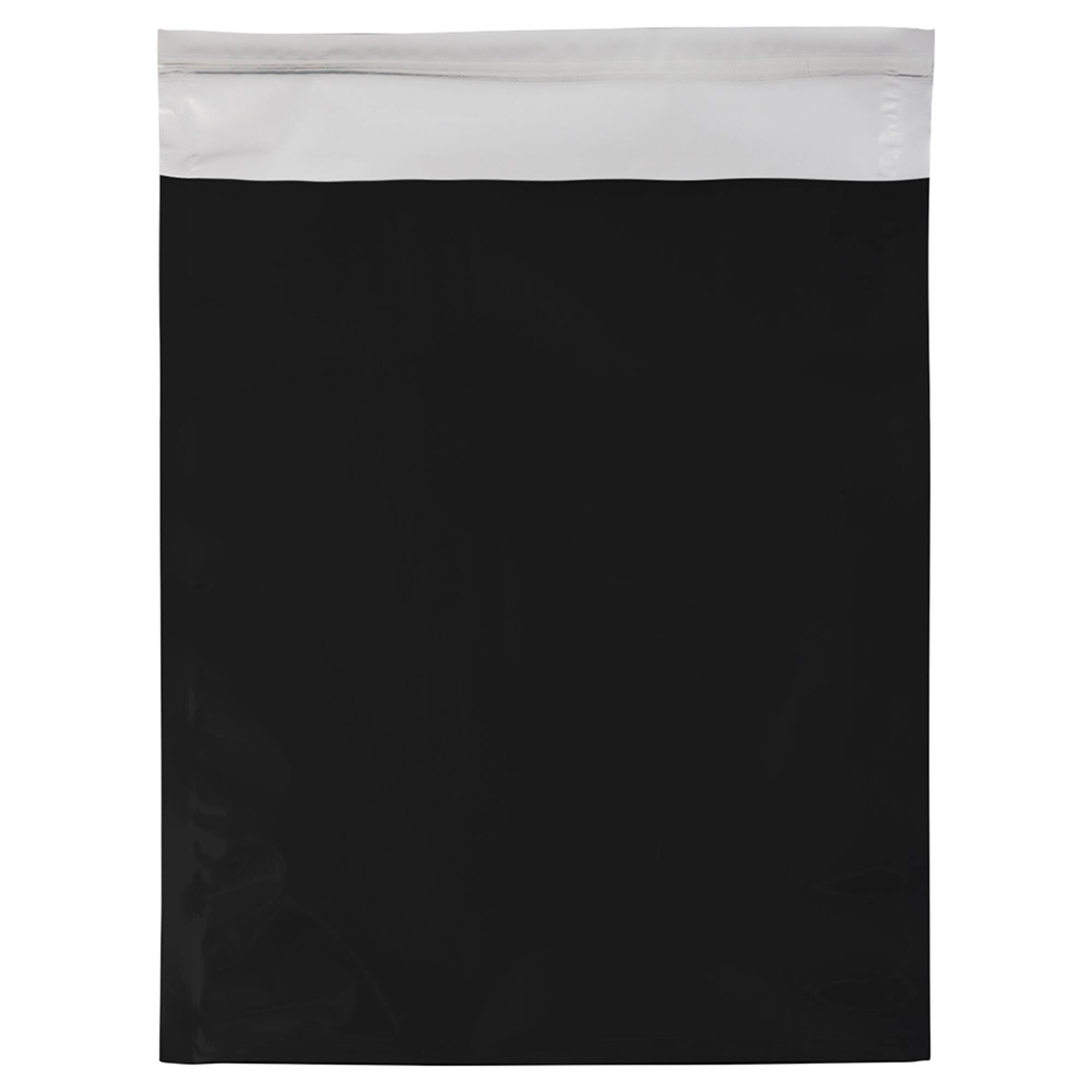 JAM Paper 9" x 12" Black Foil Open End Envelopes, 25ct.